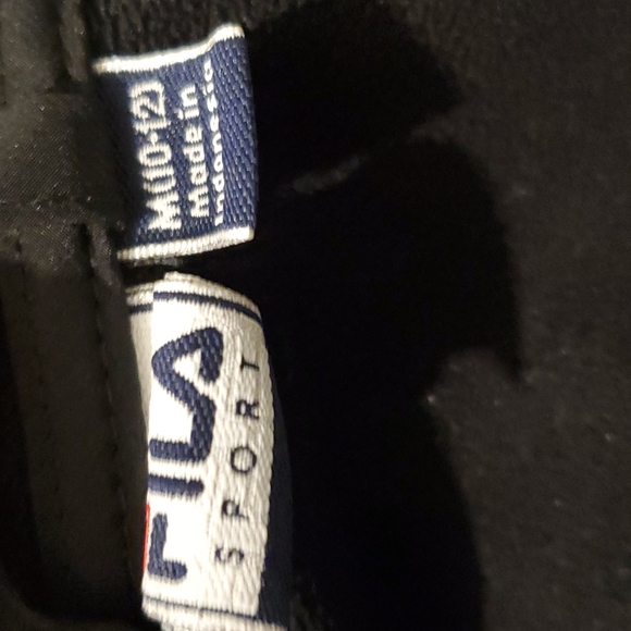 ☆HOST PICK☆  Fila Sport jacket size M 10-12 black - Picture 7 of 8